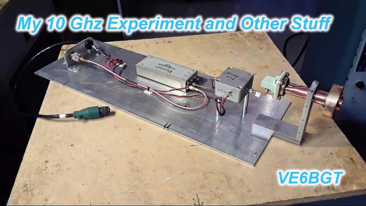 My 10 Ghz EME Receive Experiment