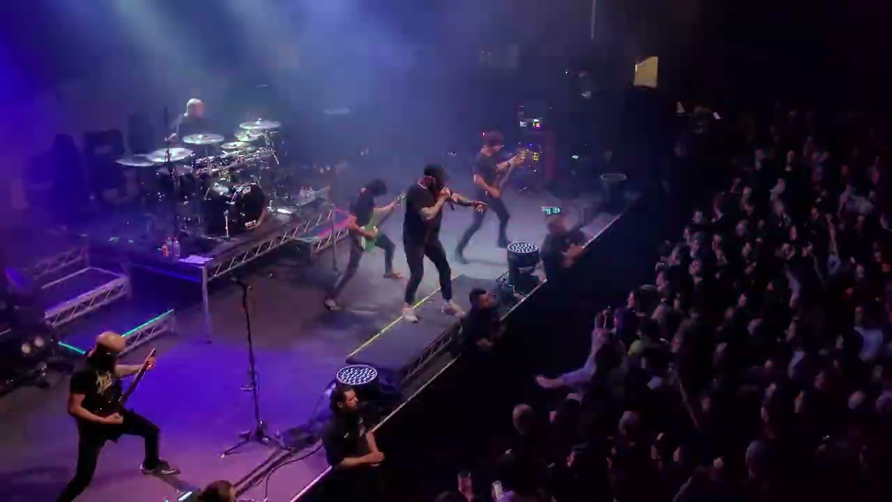 August Burns Red - Backfire, live @ Hindley Street Music Hall Adelaide, 10 September 2023