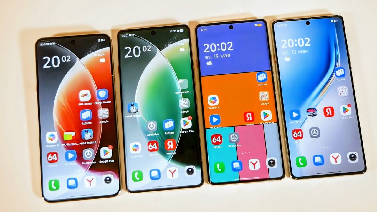 Обзор новых смартфонов Tecno Camon 40. Обзор всех четырех моделей с ИИ в 2025! / Арстайл /