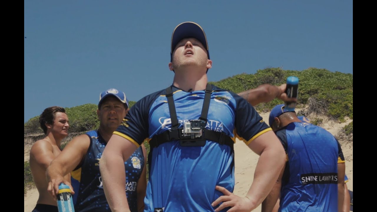 Pre-season Eels NRL training torture session