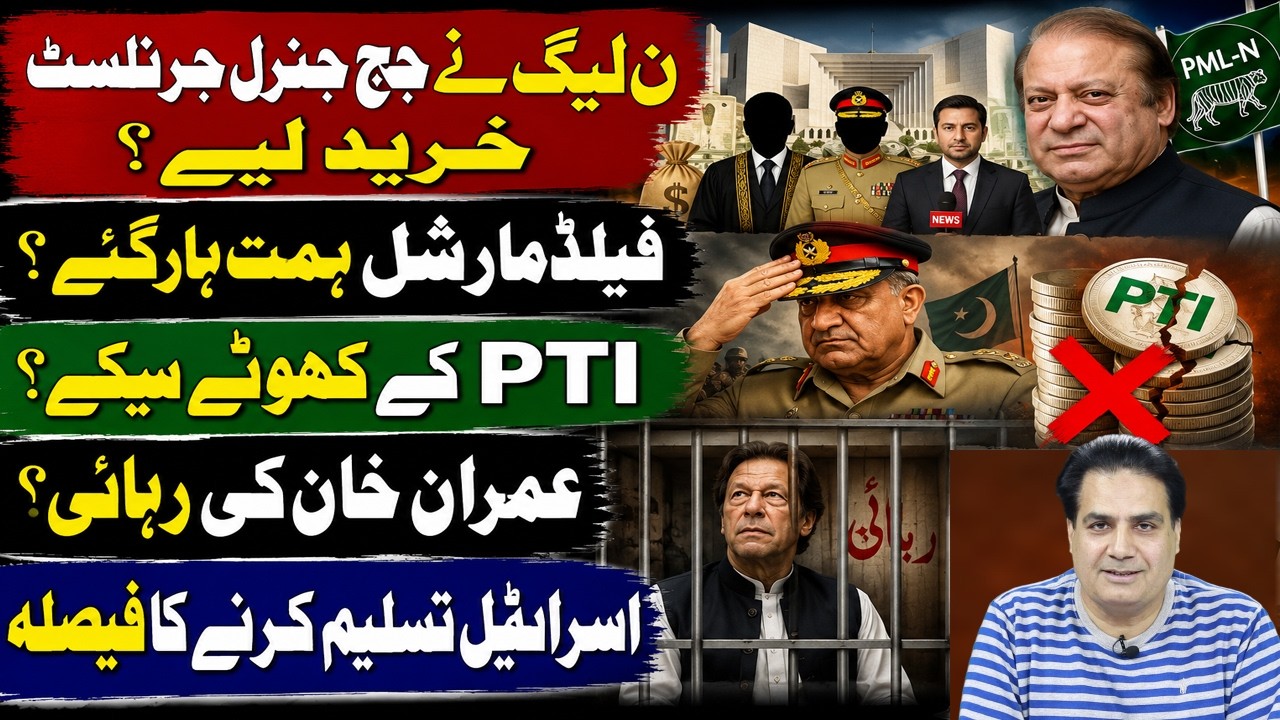 Pakistan Political Update: PML-N, Judges, Journalists, PTI, Imran Khan & Israel Recognition?