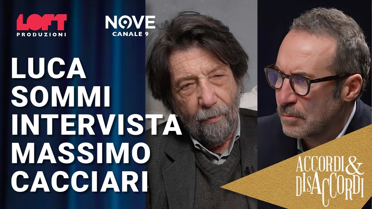 Luca Sommi intervista Massimo Cacciari