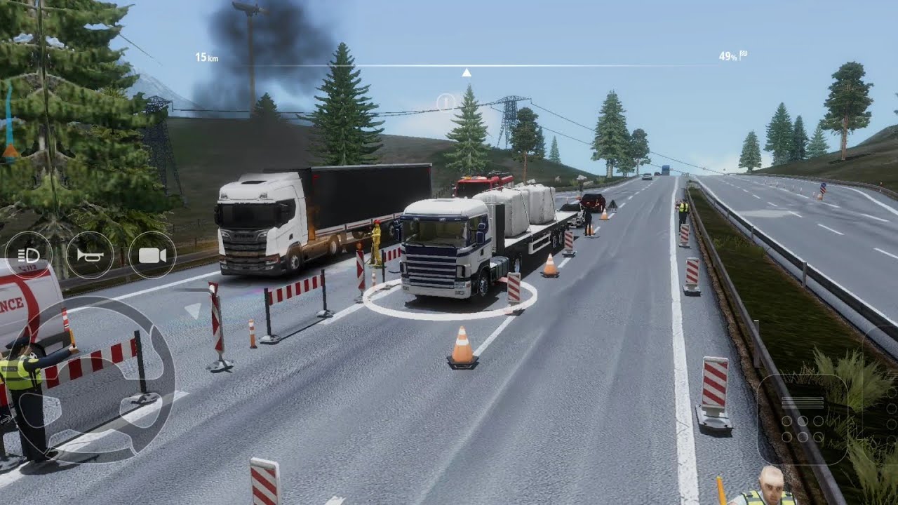 Delivering Heavy Marval in Highwayhero Gameplay...