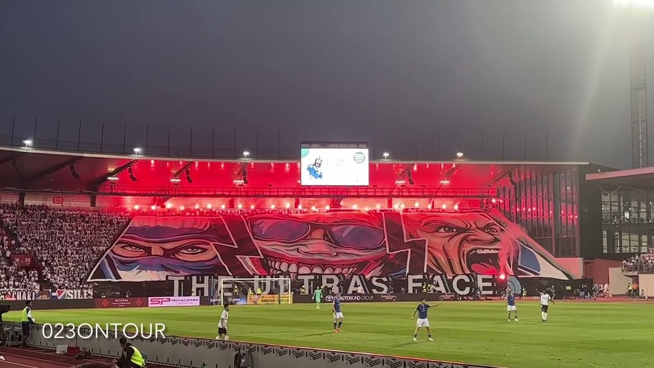 Banik Ostrava - Legia Warszawa atmosfera (24-07-2025)