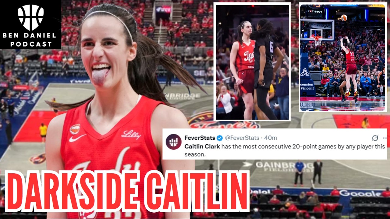 Caitlin Clark JOINS THE DARKSIDE! Talks TRASH & DROPS LOGO 3s In RETURN! Indiana Fever BEAT Valkyrie