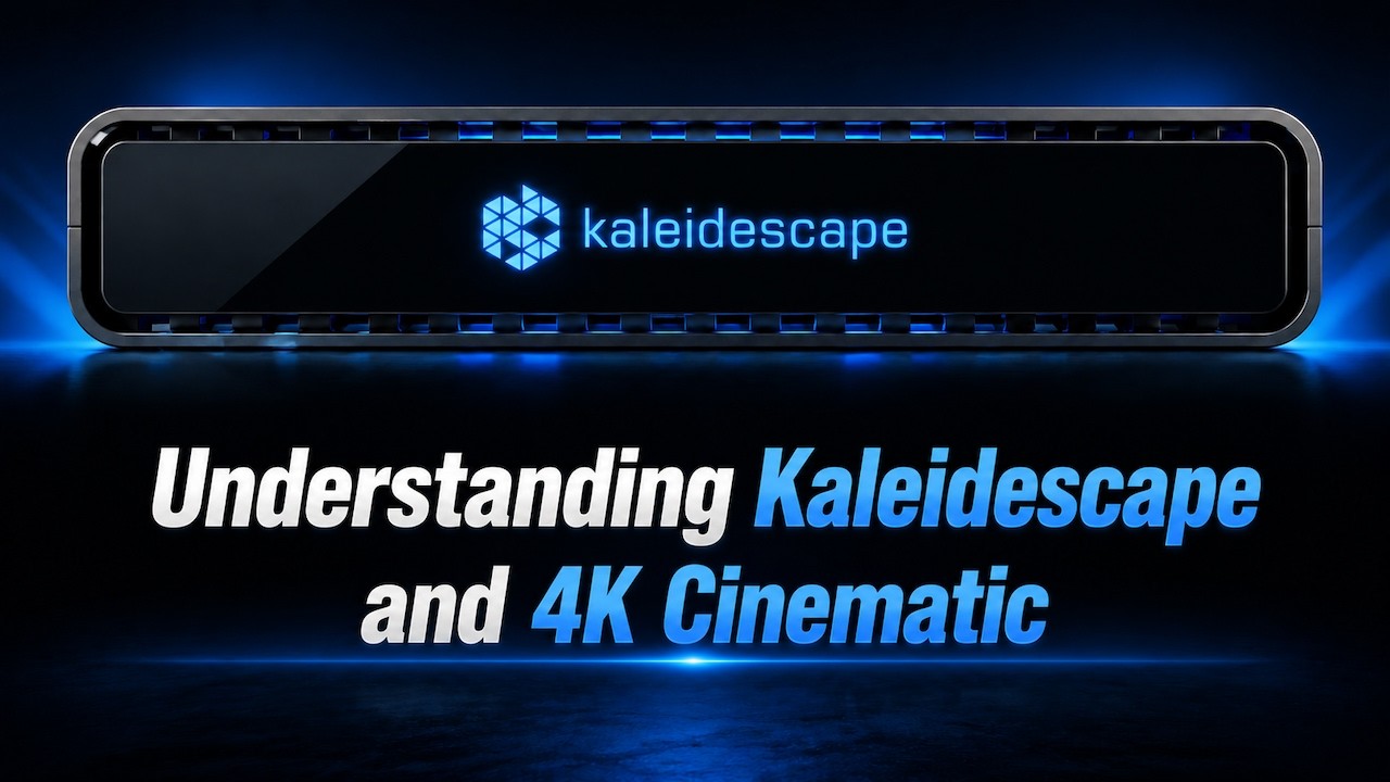 Узнайте всё о Kaleidescape, новом плеере Strato K и кинематографическом формате 4K!