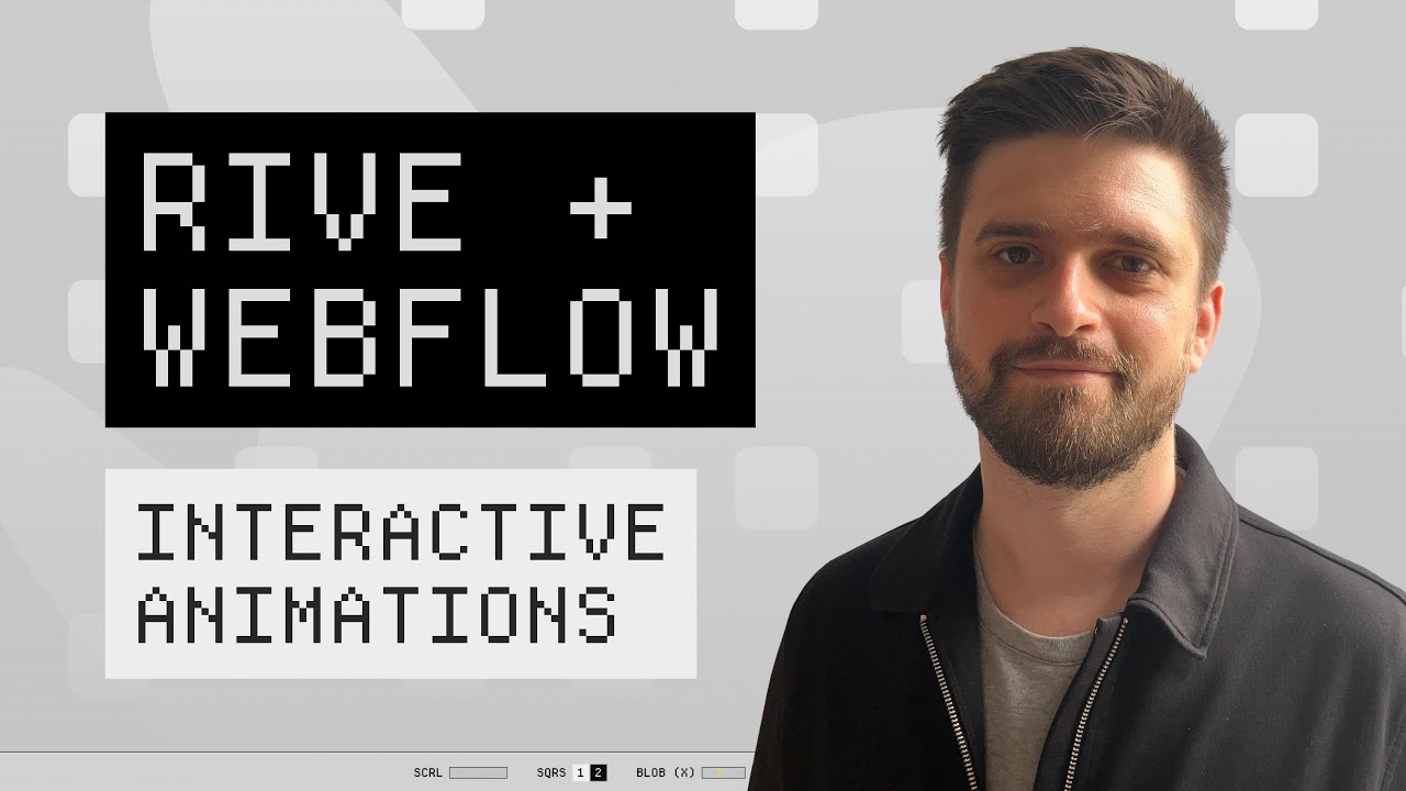 Use Rive and Webflow to create interactive backgrounds for your websites