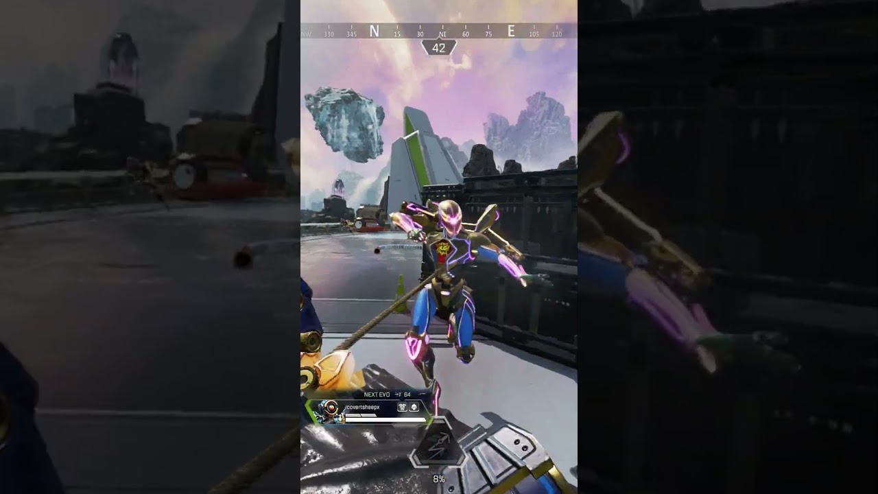 Pathfinder enemy grapple 2 #Shorts #ApexLegends