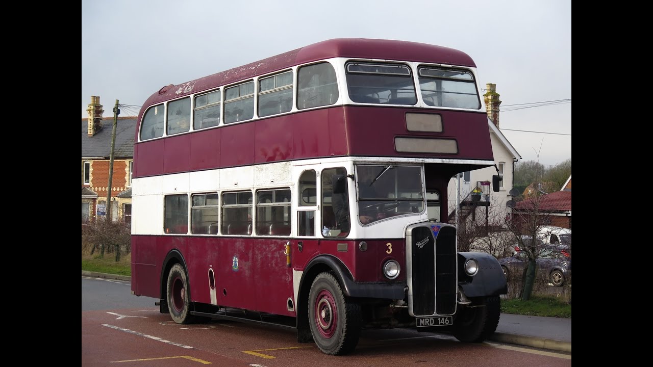 (31/12/2016) Reading Transport 3 AEC Regent III MRD146 - Mortons TadRed Running Day