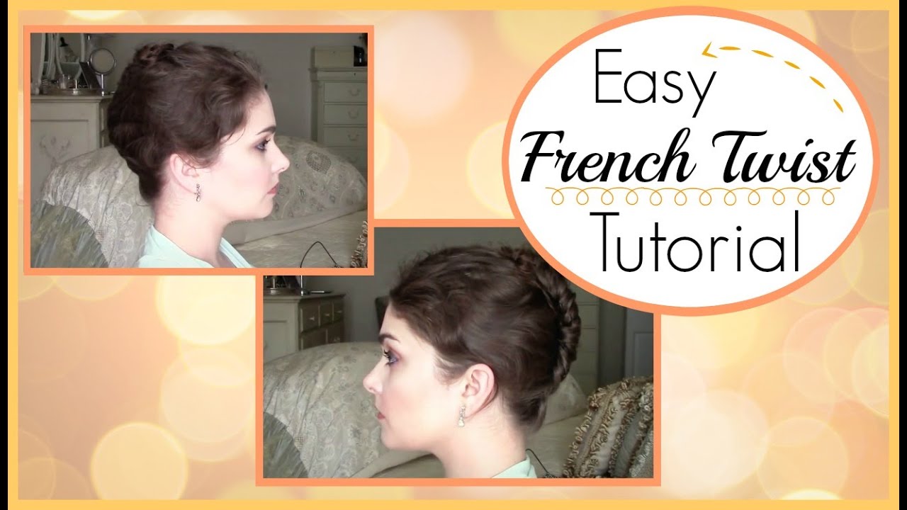 Easy French Twist Tutorial | Kathryn Morgan