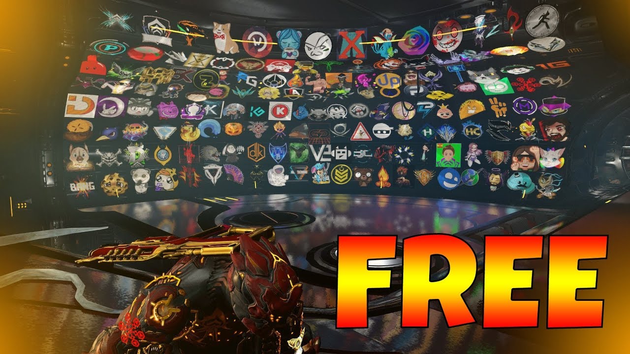Warframe - ALL FREE GLYPH CODES!!!