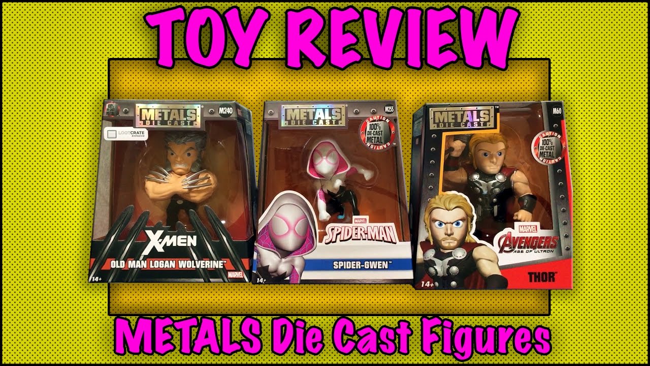TOY REVIEW! Unboxing METALS Die Cast Figures - #Marvel #Exclusives