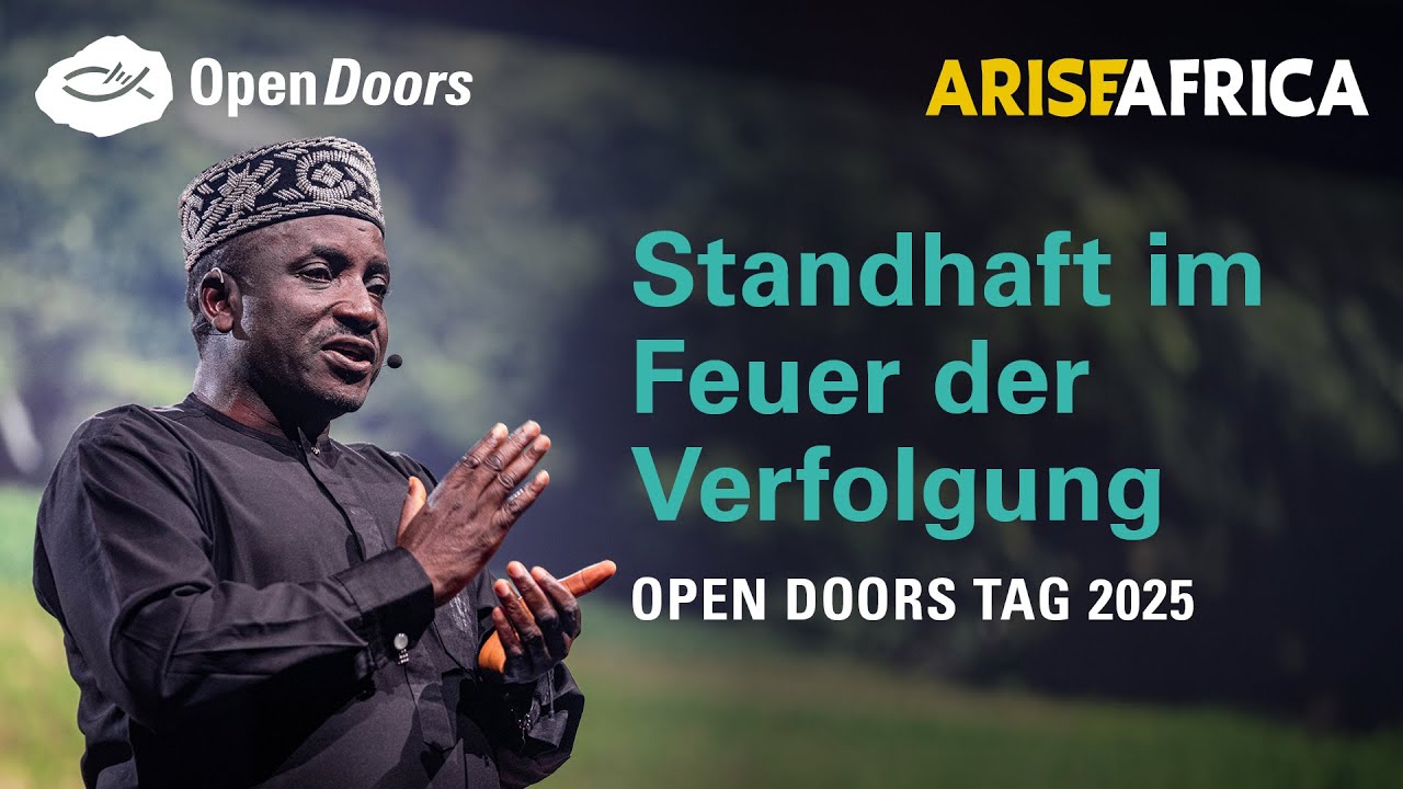 Standhaft im Feuer der Verfolgung – Vortrag von Bischof Ayuba | Open Doors Tag 2025
