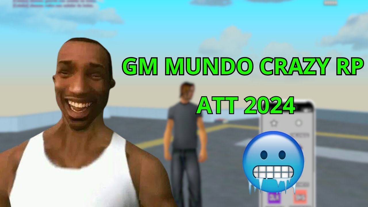 VAZOU A GM DO MUNDO CRAZY ATUALIZADA 2024! ( SEM BUGS ) #samp