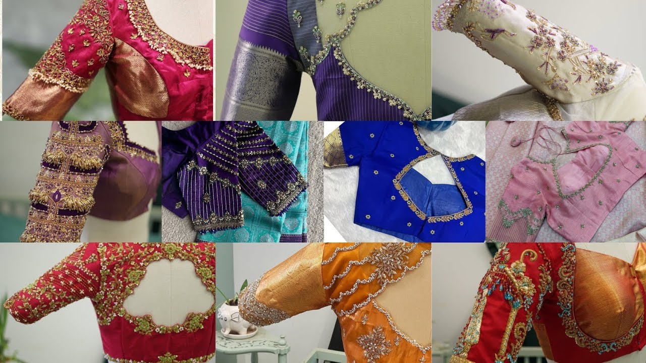 Maggam work blouse designs 😍 ✨️ ll Best blouse designs ll