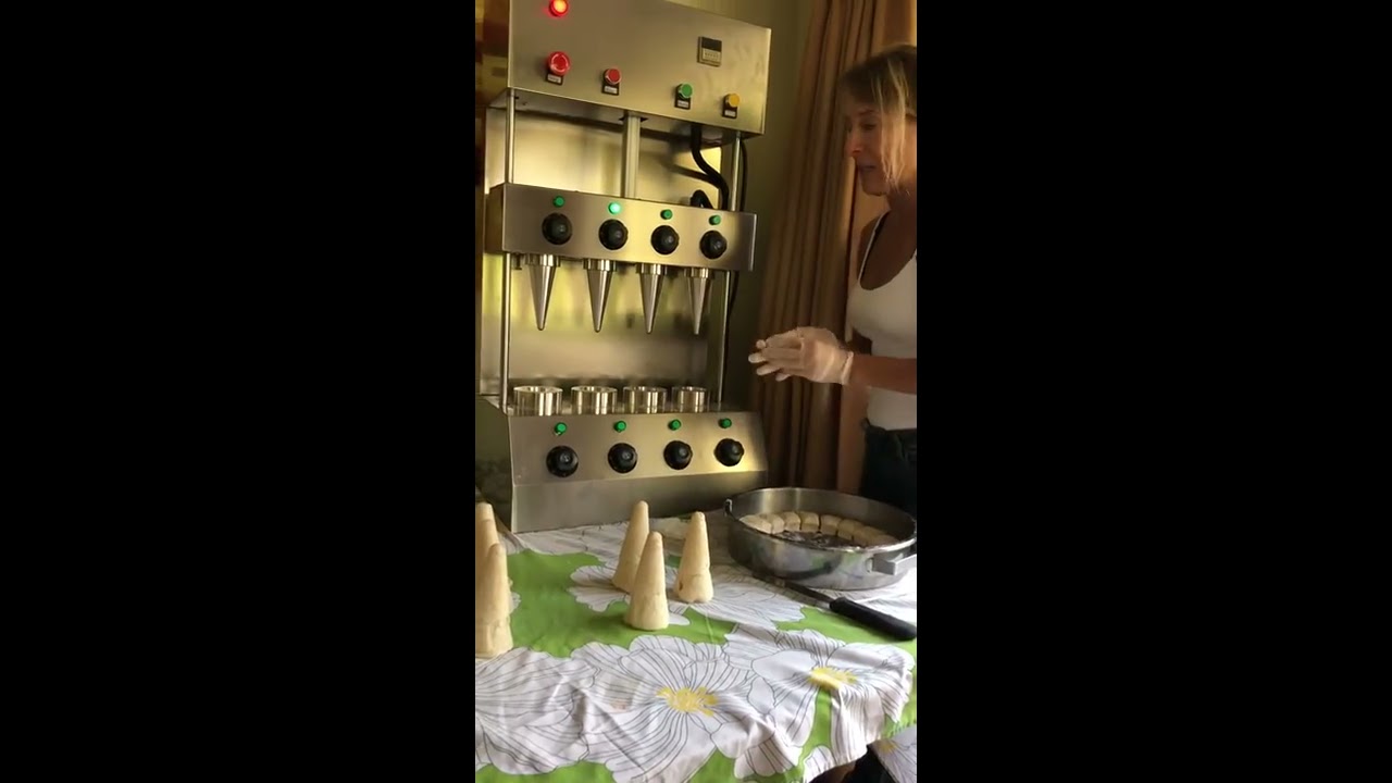 Pizza en cono