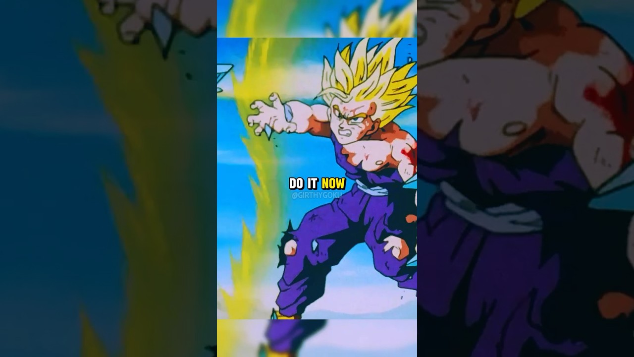 Gohan And Goku Defeat Cell #dbs #dbsedit #dbz #goku