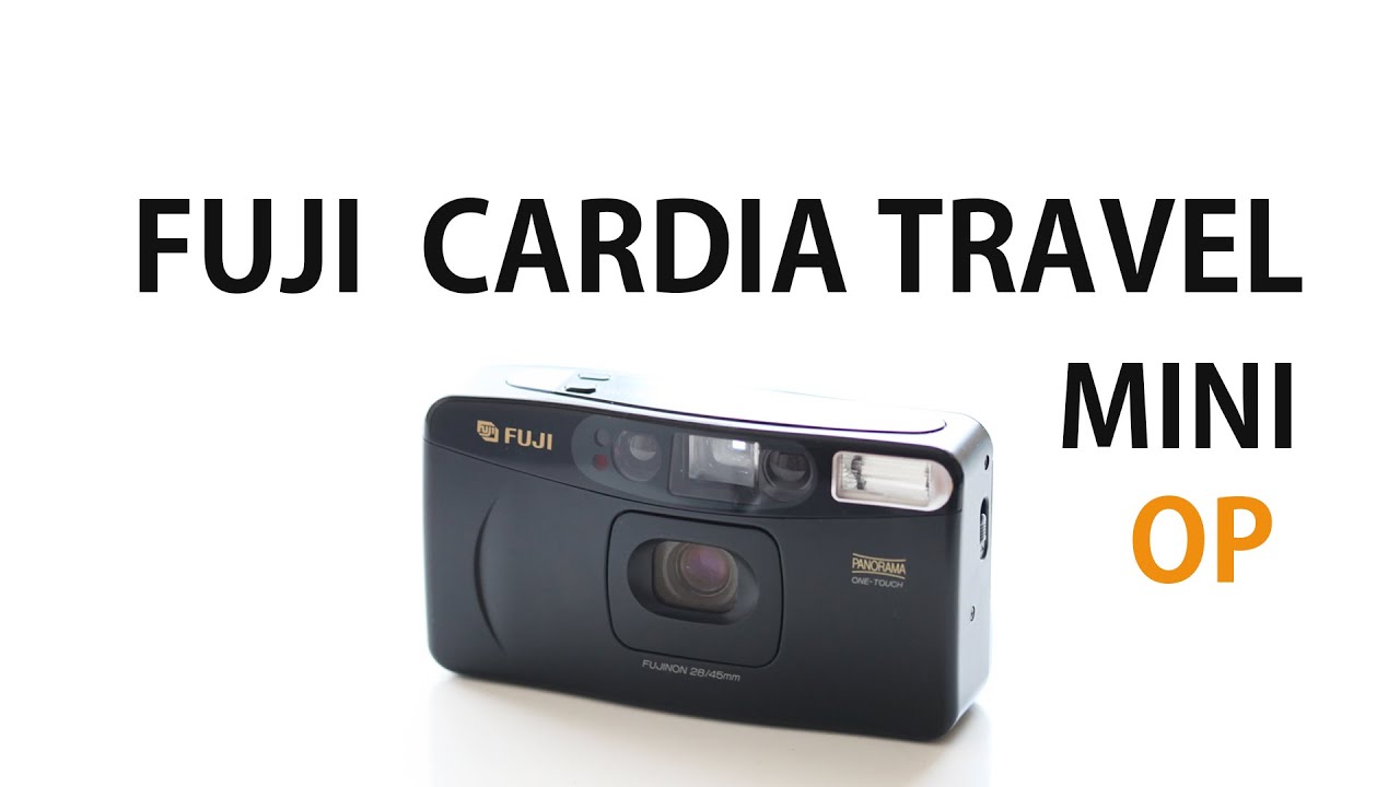 Fuji cardia travel mini op film camera. fuji film camera!