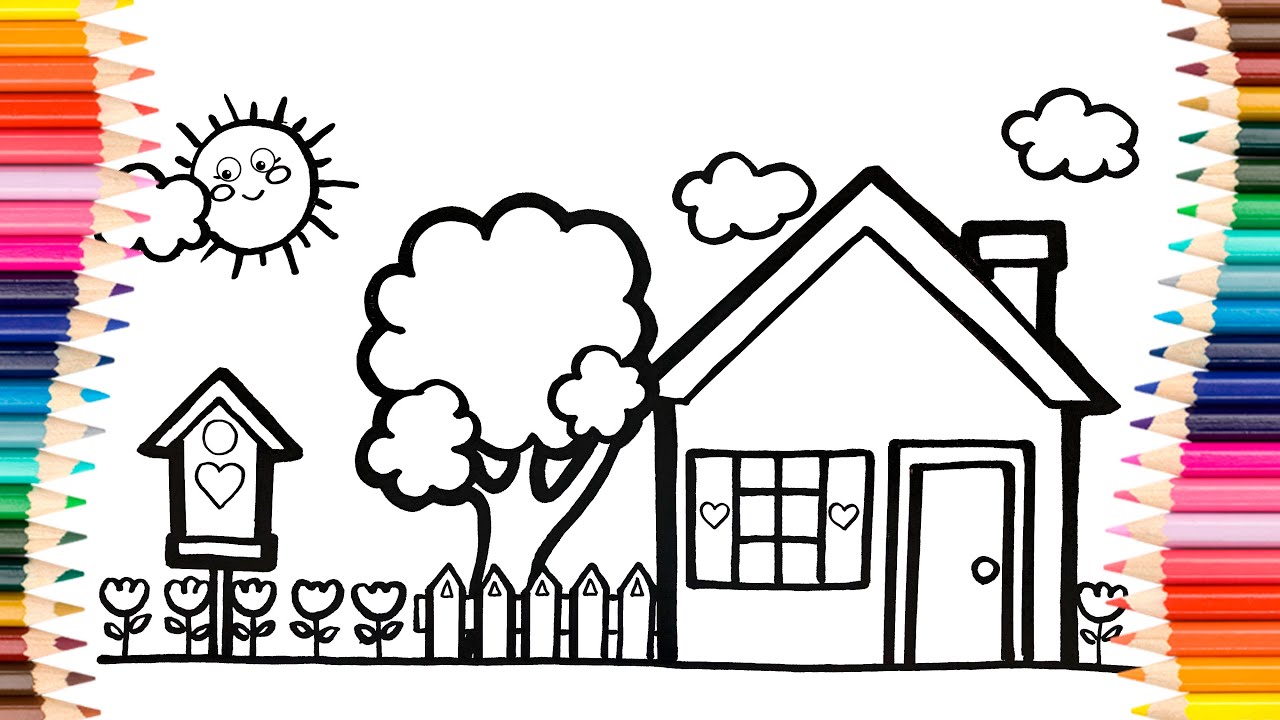How to Draw a House Easy