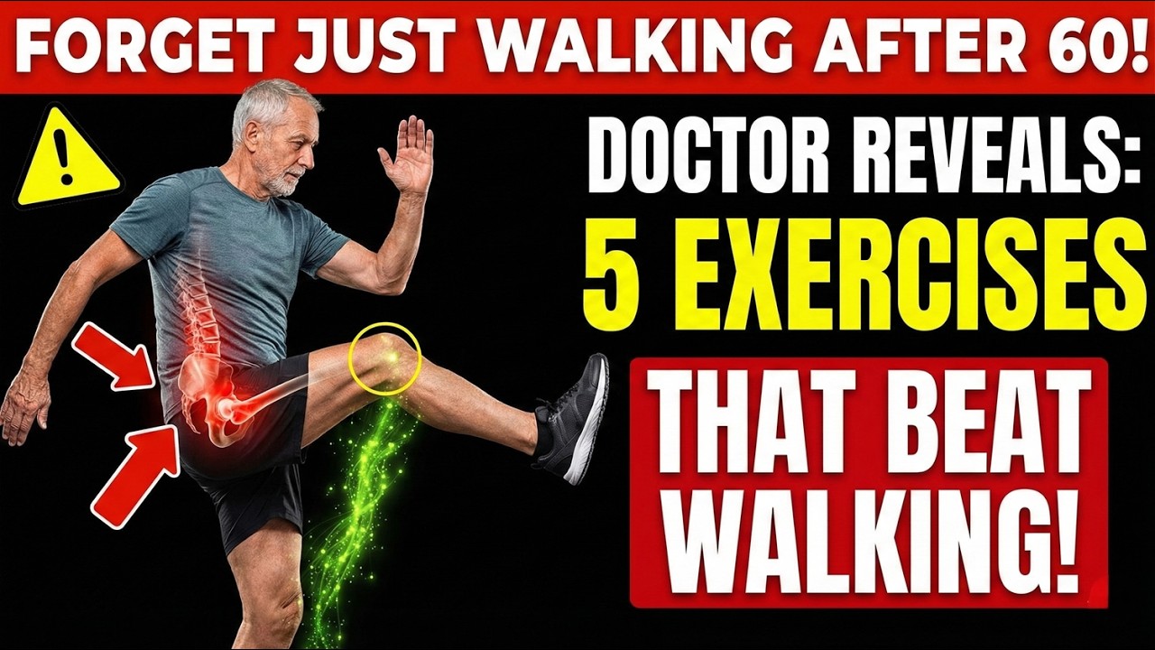 Doctor Reveals: 5 Exercises That Beat Walking for Strength, Balance & Brain Health