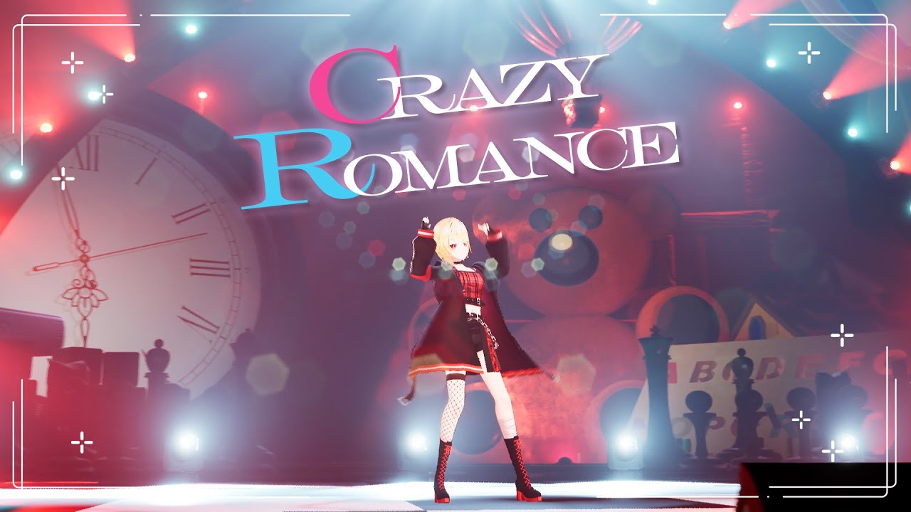 CRAZY ROMANCE - 黒咲ルシア (Official Music Video)