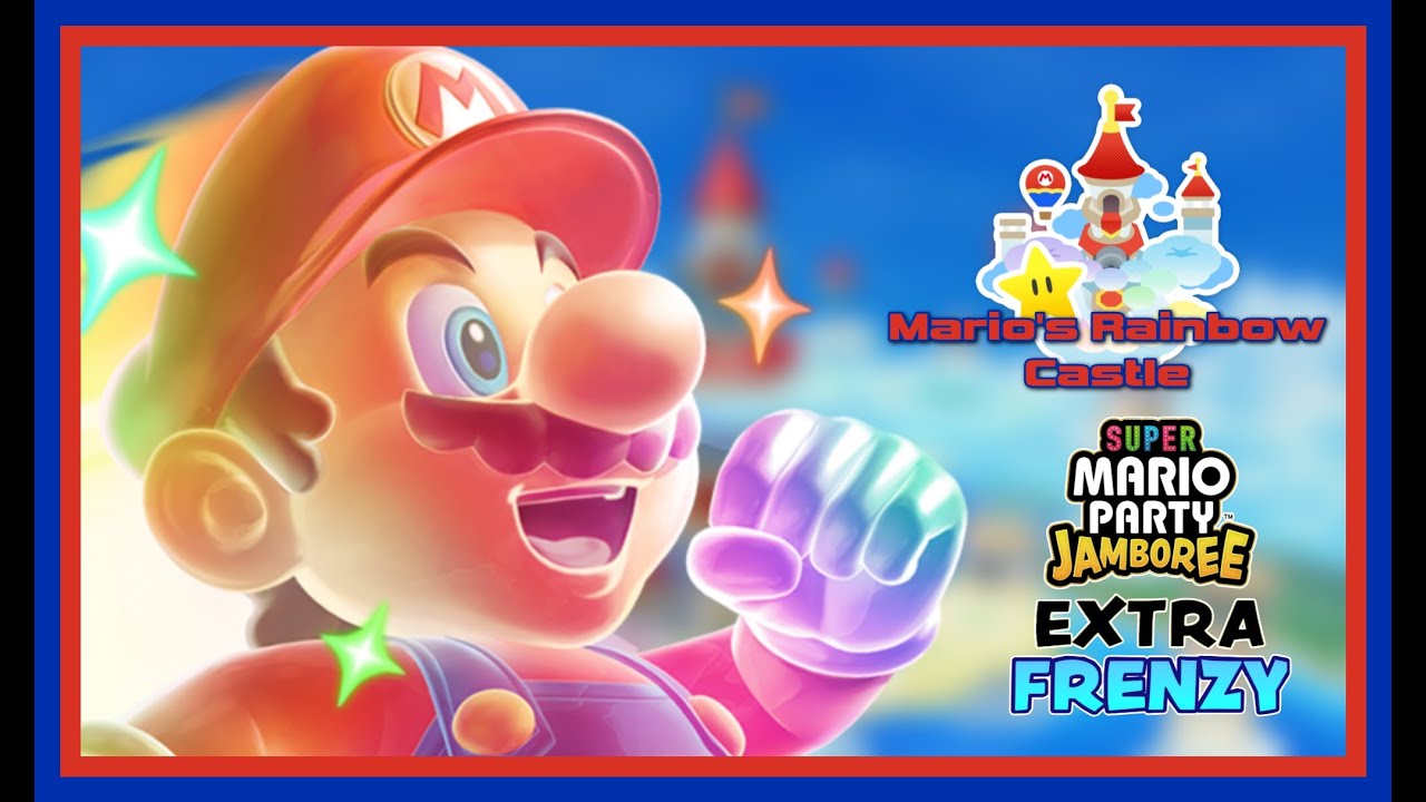 Super Mario Party JAMBOREE (EXTRA)  - Mario's Rainbow Castle (FRENZY) #marioparty #mario #switch2