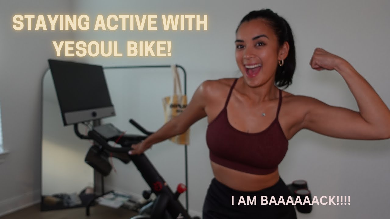 STAYING ACTIVE WITH YESOUL BIKE | Michelle Madrigal