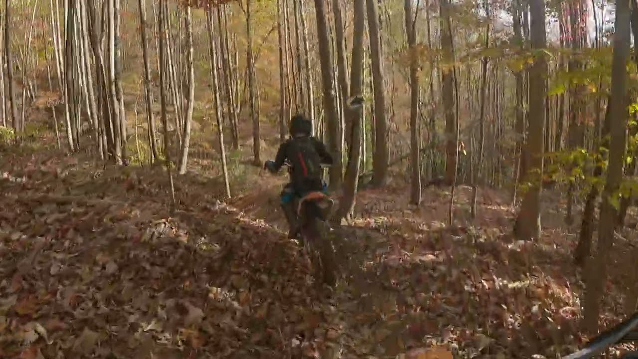 First time on single track - Brushy Mountain Motorsports
