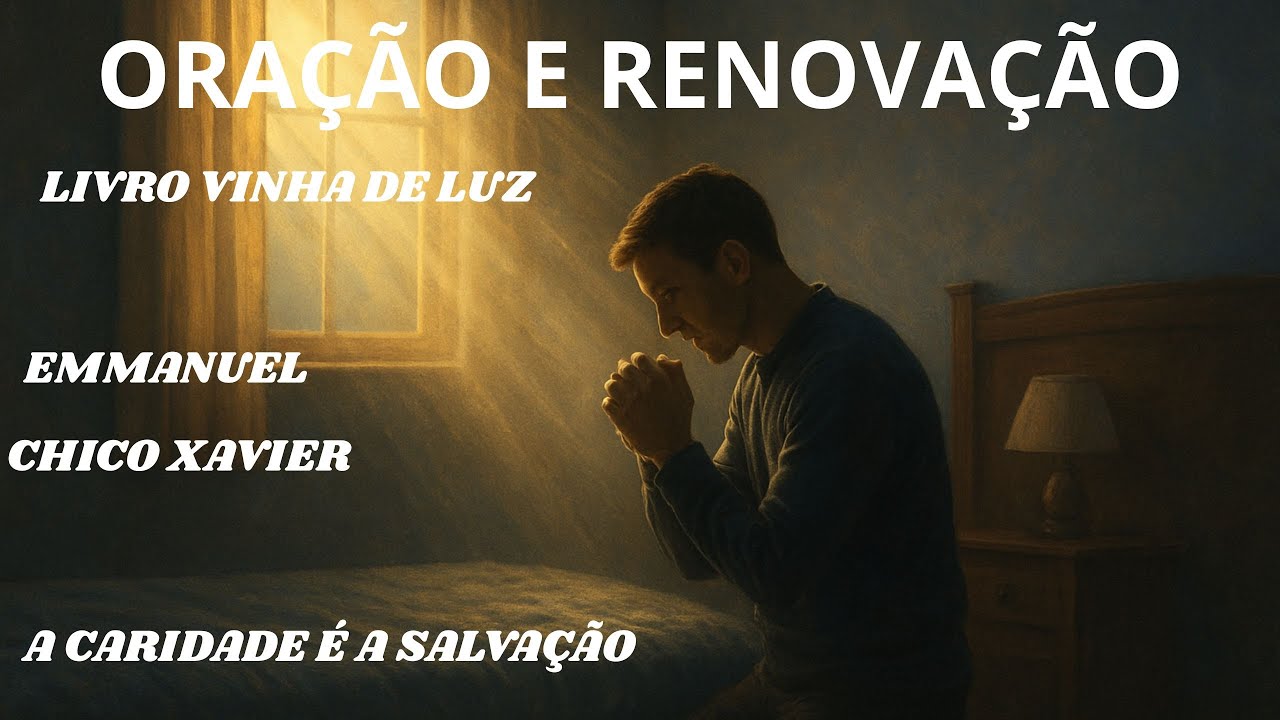 MENSAGEM DE EMMANUEL - LIVRO: VINHA DE LUZ - ORAÇÃO E RENOVAÇÃO - CHICO XAVIER