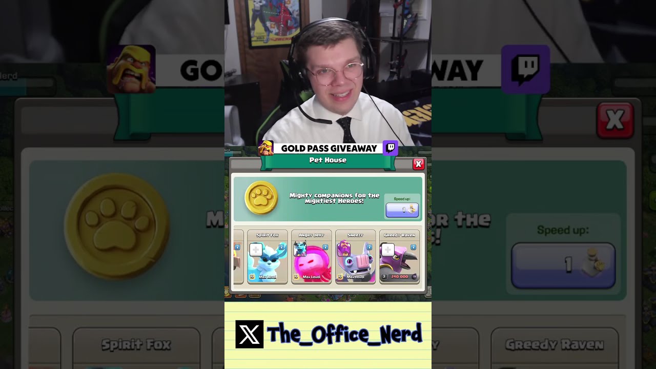 💥 HUGE CLASH UPDATE | GOLD PASS GIVEAWAY! 🎁 (Portrait)