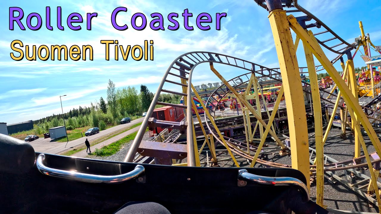 Roller Coaster - Onride POV - Suomen Tivoli