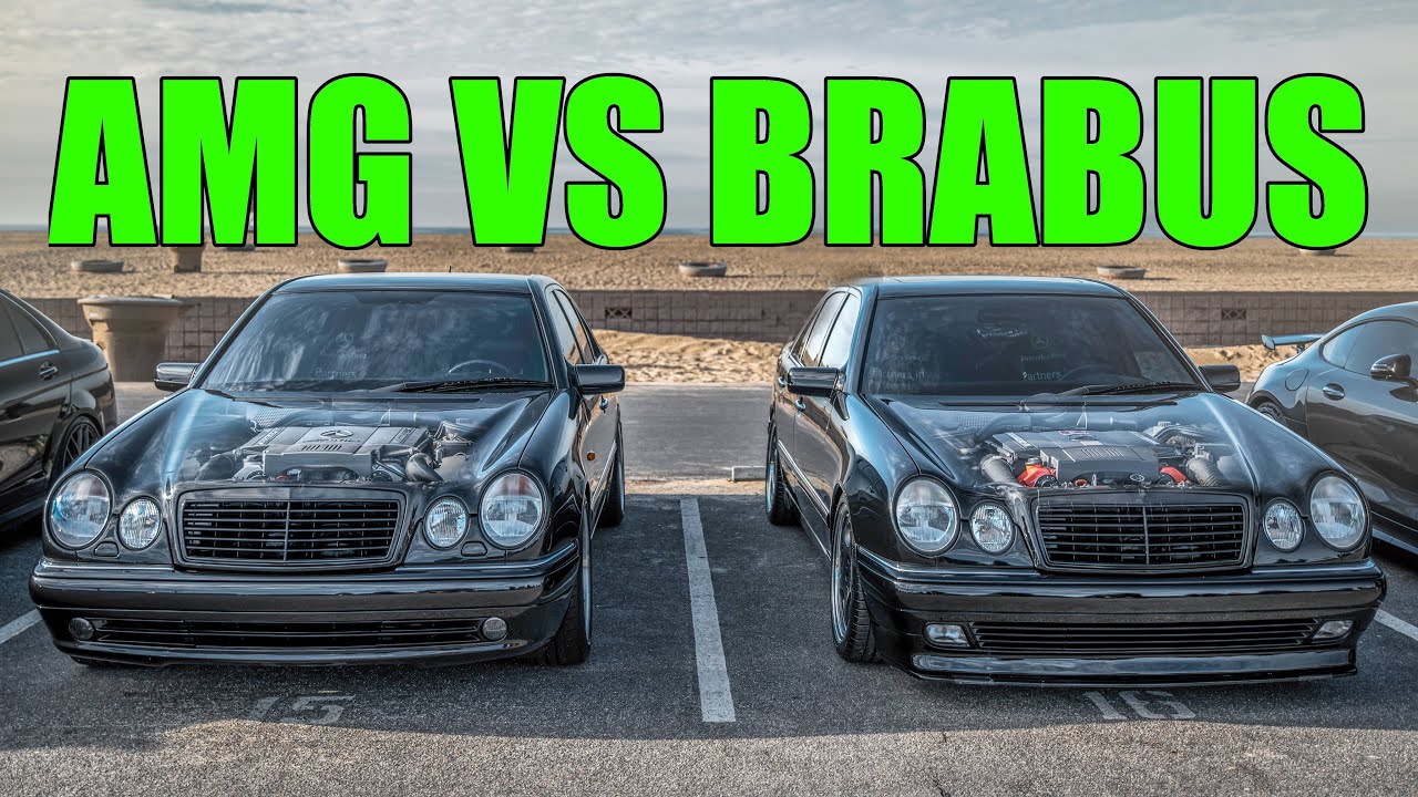 Mercedes W210 M119 AMG & Brabus Exhaust Sound