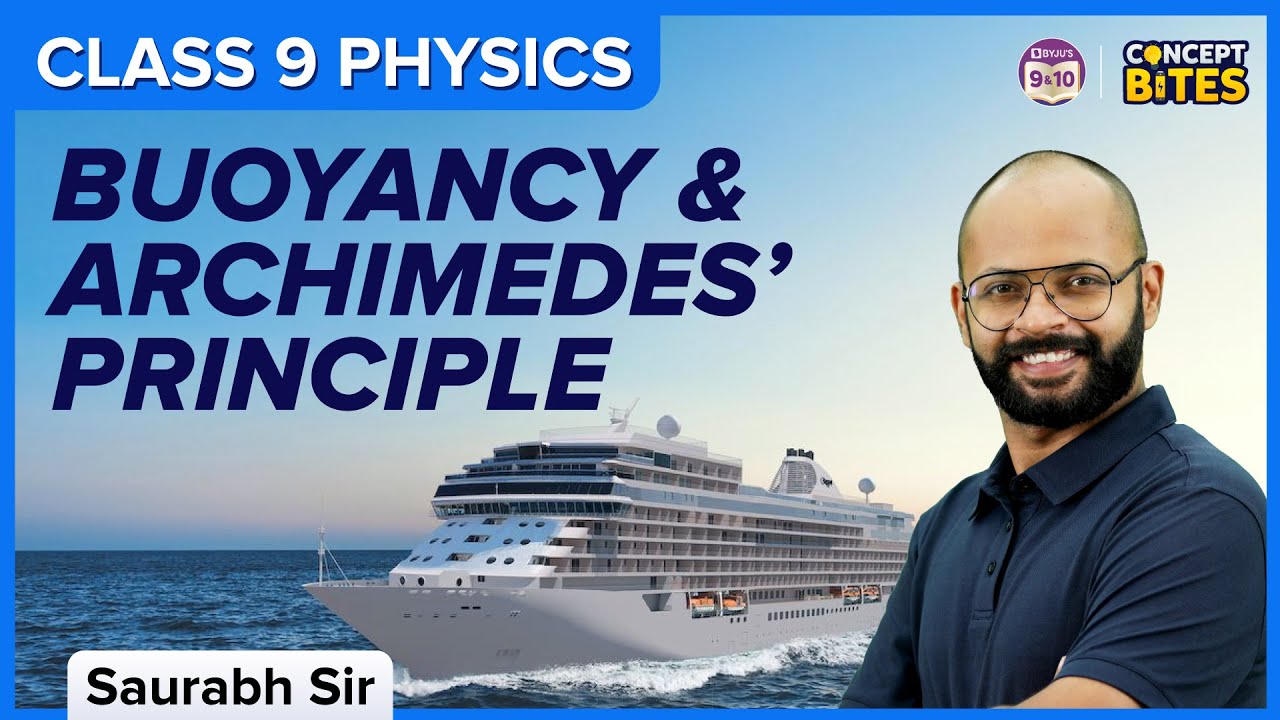 Buoyancy and Archimedes' Principle | Class 9 Gravitation | Science | BYJU'S
