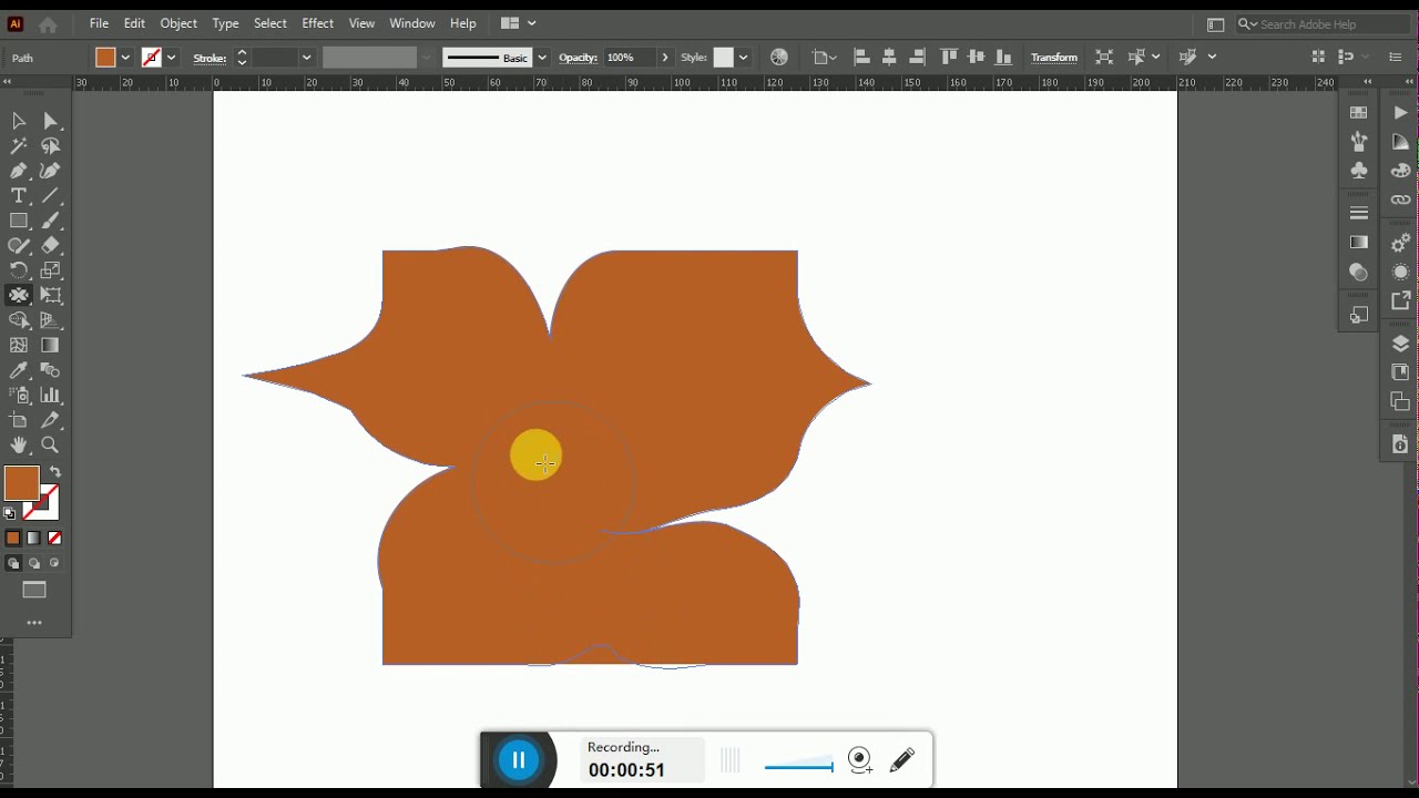 Pucker Tool in Adobe Illustrator  Graphics Techs