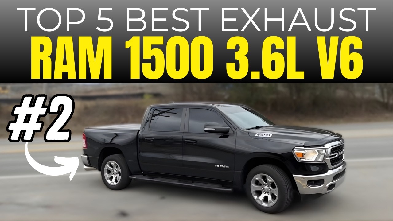 Топ-5 лучших выхлопных систем для RAM 1500 3.6L V6!