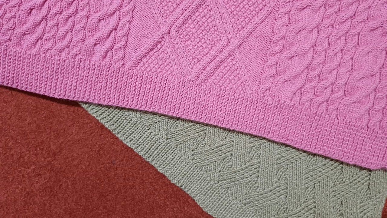 Kolay ve Şık Lastik Örgü Modeli/ Easy and Stylish Rib Stitch Knitting Tutorial
