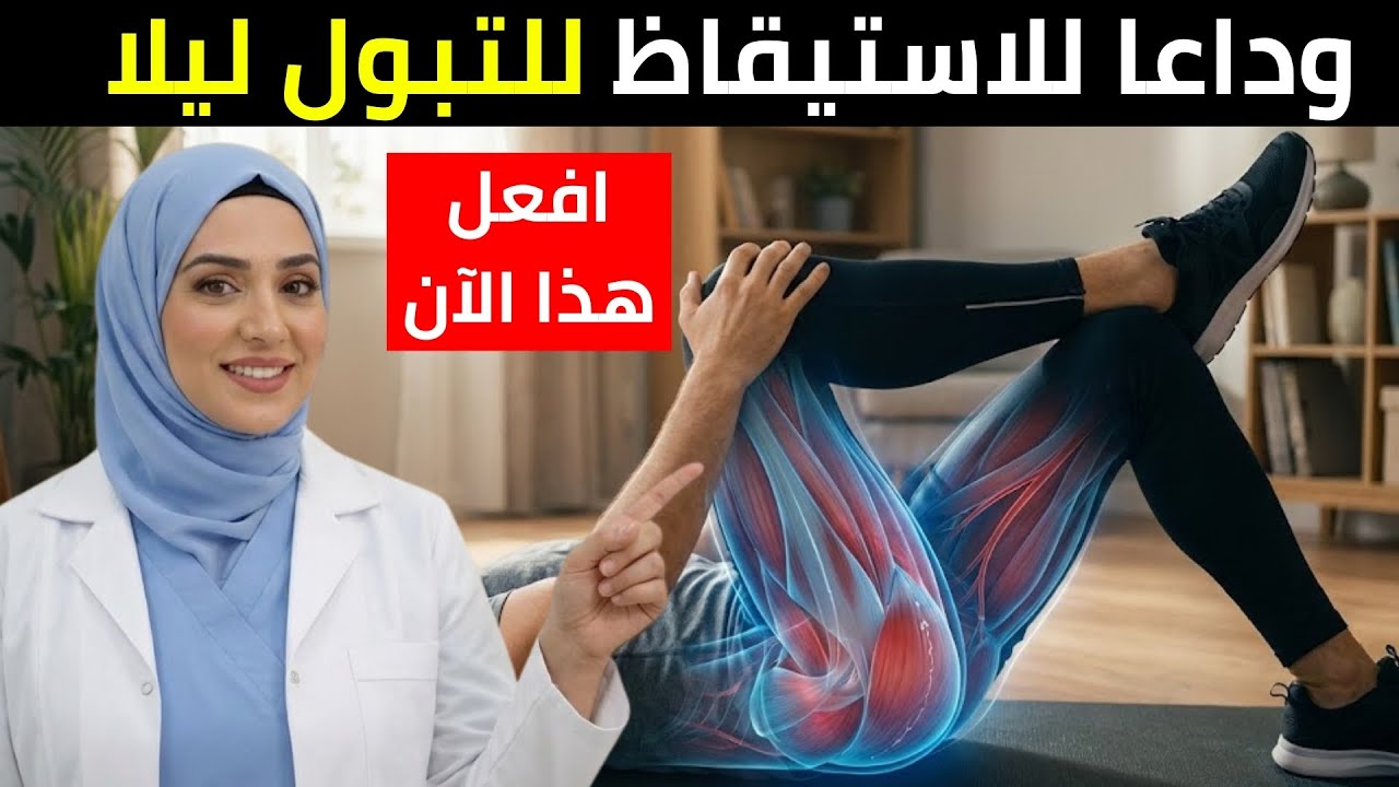 توقف عن التبول الليلي ابتداءً من الليلة! (حيلة في 3 دقائق)
