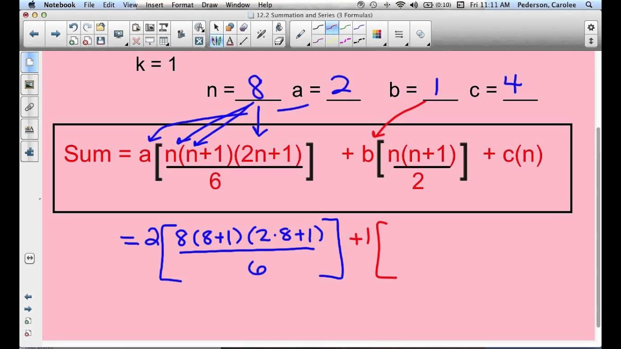Sigma Quadratic Series