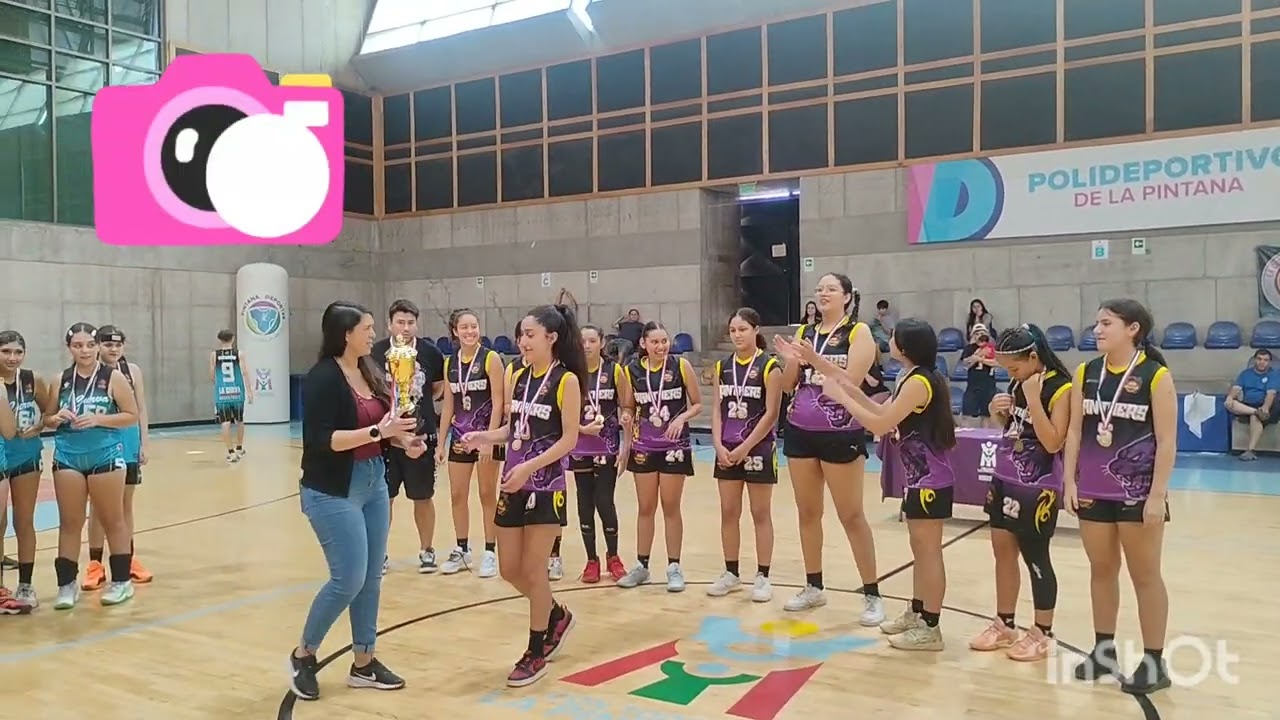 Premiación campeonato la pintana 🏀 1er lugar Pudahuel femenino 🥇🏆 (campeonas)