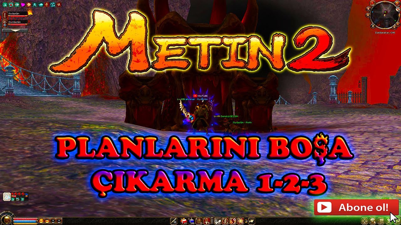 Metin2 PLANLARINI BOŞA ÇIKARMA 1-2-3  ByGezGin METİN2TR