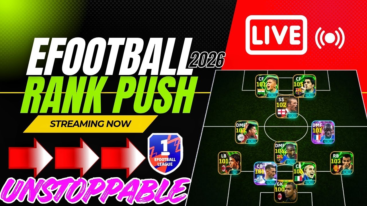 Road to 2000 💥Back to division push in efootball2026 😱