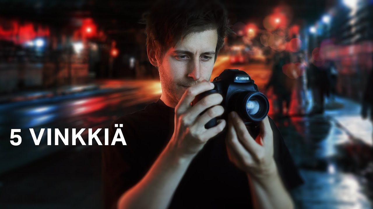 Näin kuvaat parempia valokuvia hämärässä