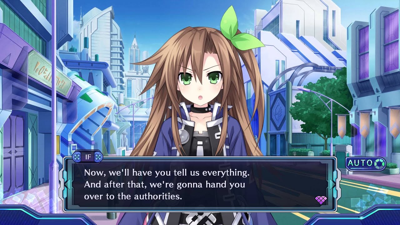 Megadimension Neptunia VII Neptunia G Warechu Boss Battle (Neptune) No Commantary