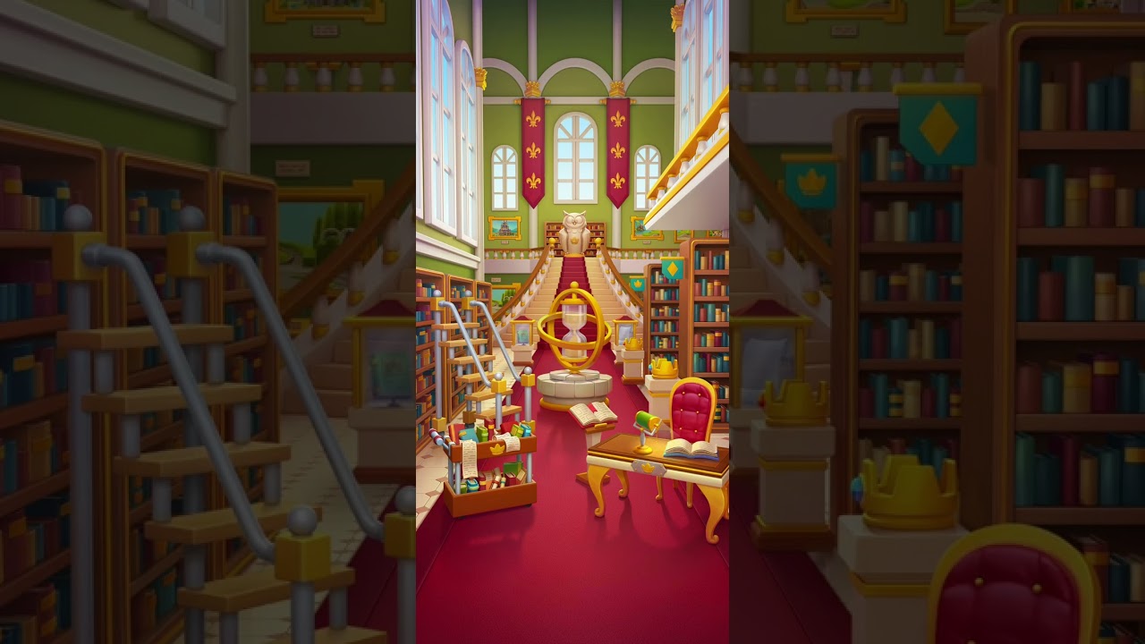 Royal Match - Area 87 - Grand Library - COMPLETE 👑📚📖