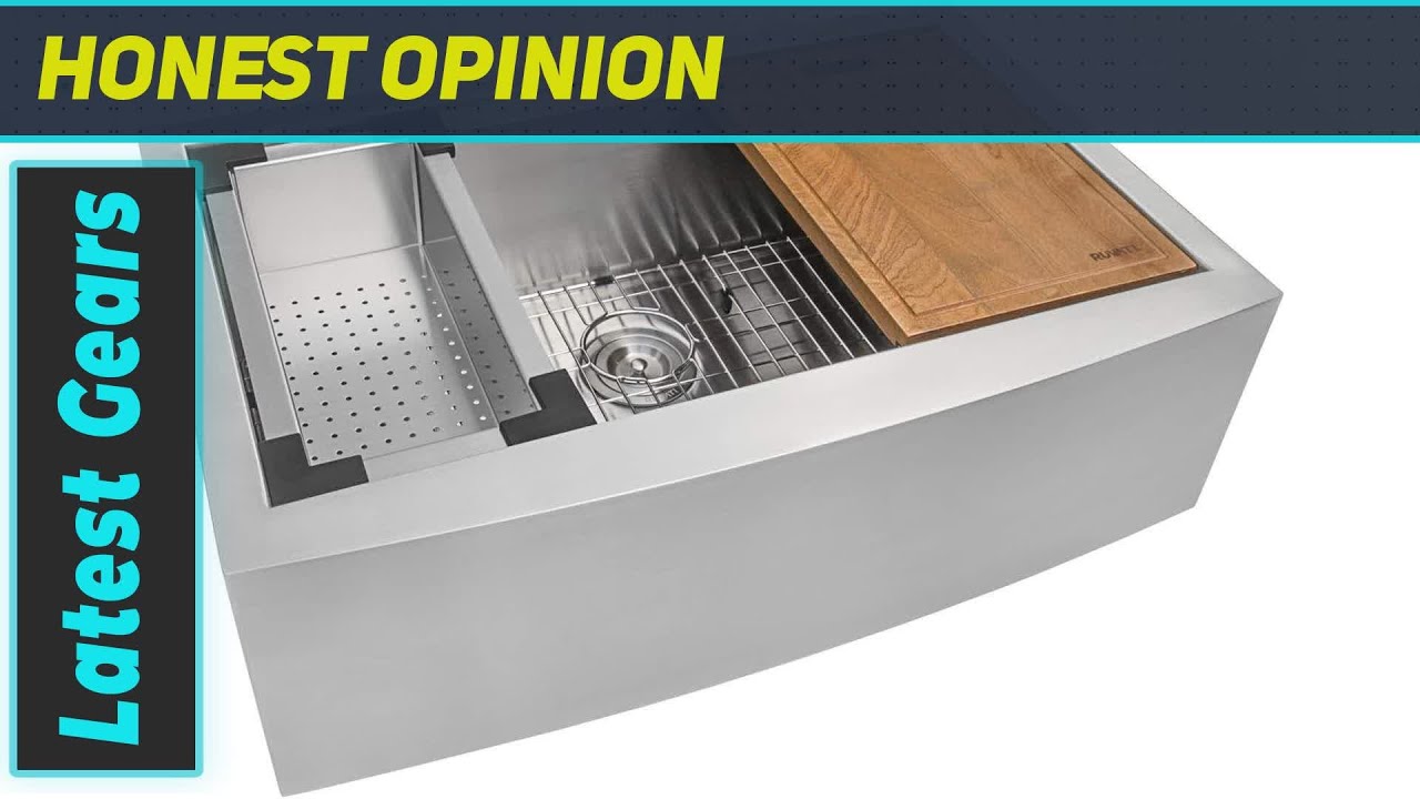 Ruvati RVH9050: The Ultimate Workstation Sink