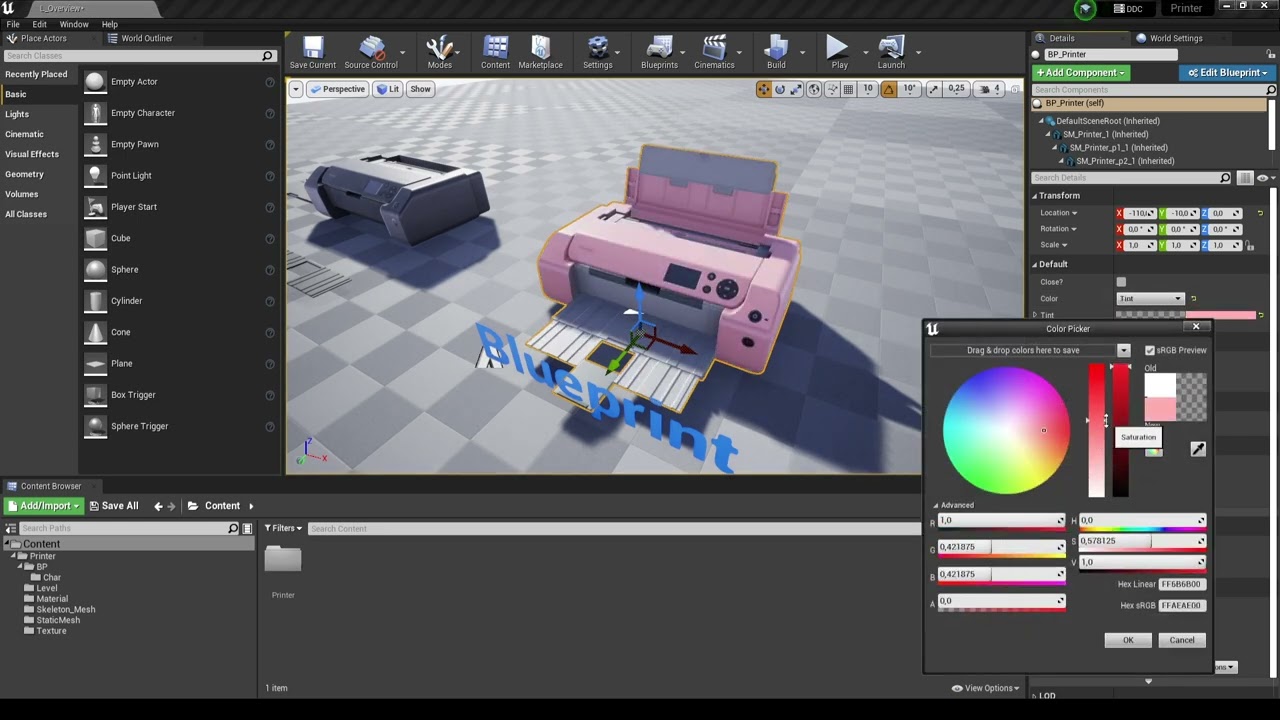 Modern Home Printer Demo