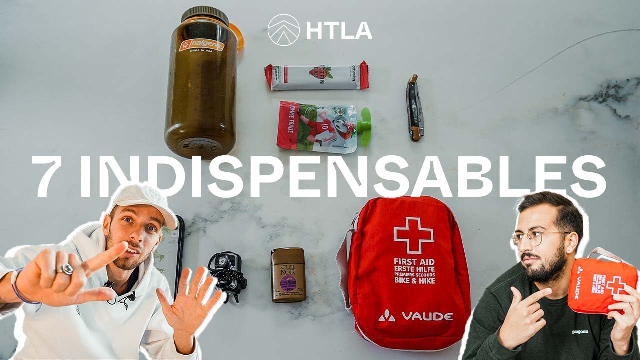 7 INDISPENSABLES POUR TON AVENTURE (randonnée, ski, escalade...) (HTLA#2 2/3)