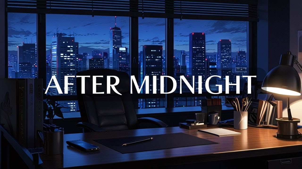 深夜作業がはかどるLofi Jazz｜After Midnight Desk ｜ 静かな集中BGM