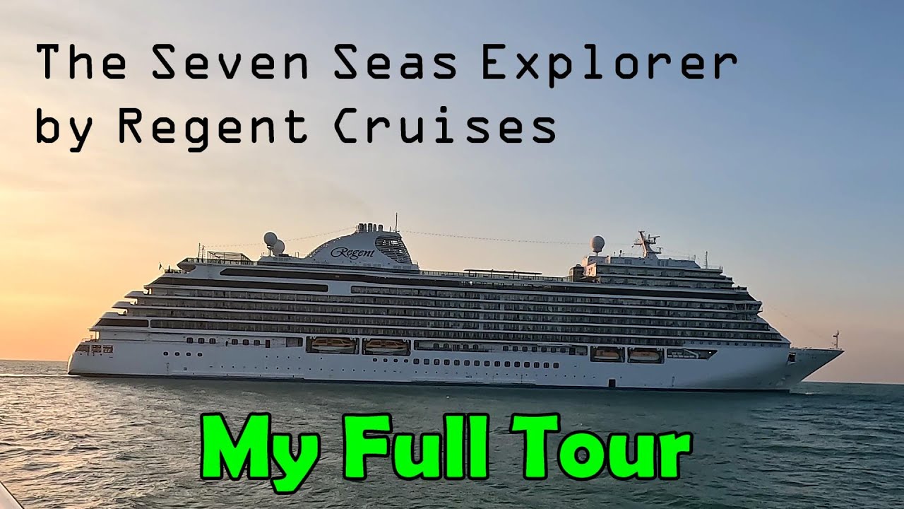 Судно Regent Seven Seas Explorer — мой полный тур.