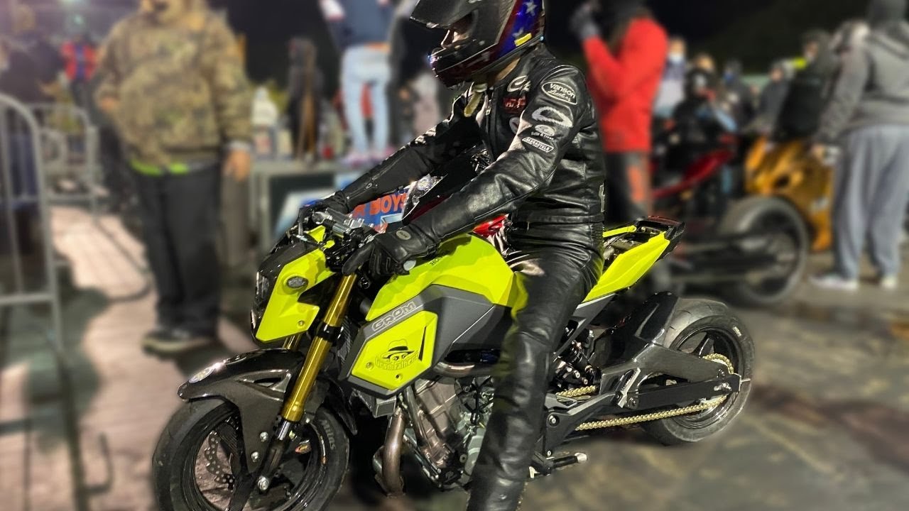 WORLD’S FASTEST GROM GOES GRUDGE RACING!